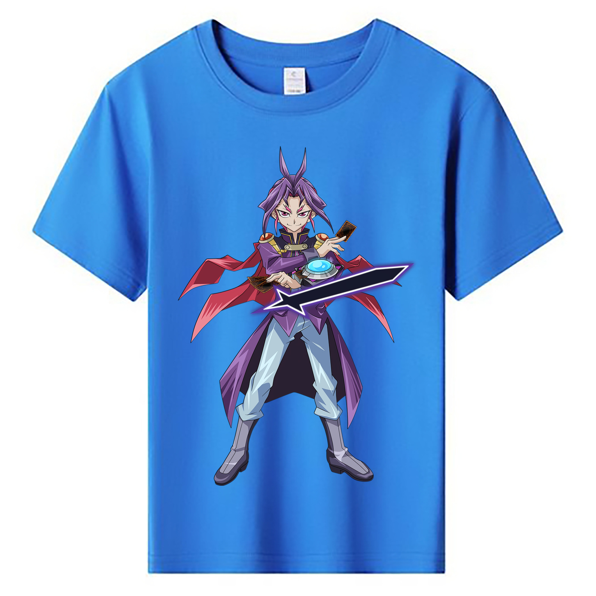 （画像用） 遊☆戯☆王 Yu-Gi-Oh! 綿100％キッズTシャツ（フロントプリント）